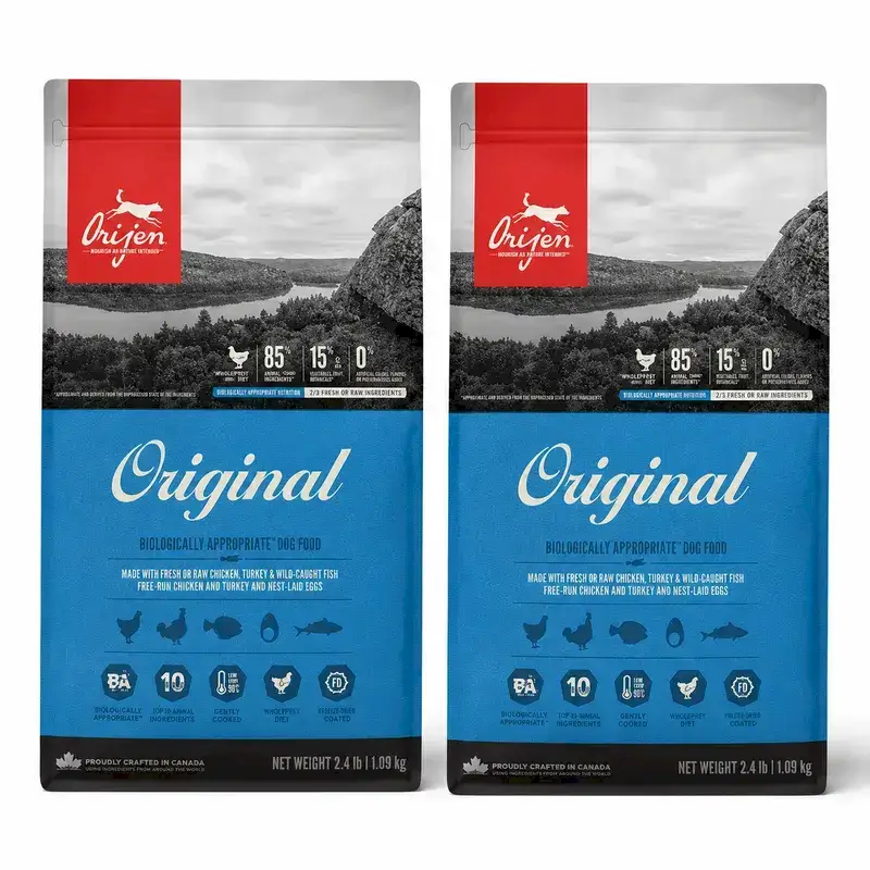 Orijen Canine Adult Original 11,4 Kg Alimento para cães , embalagem 2