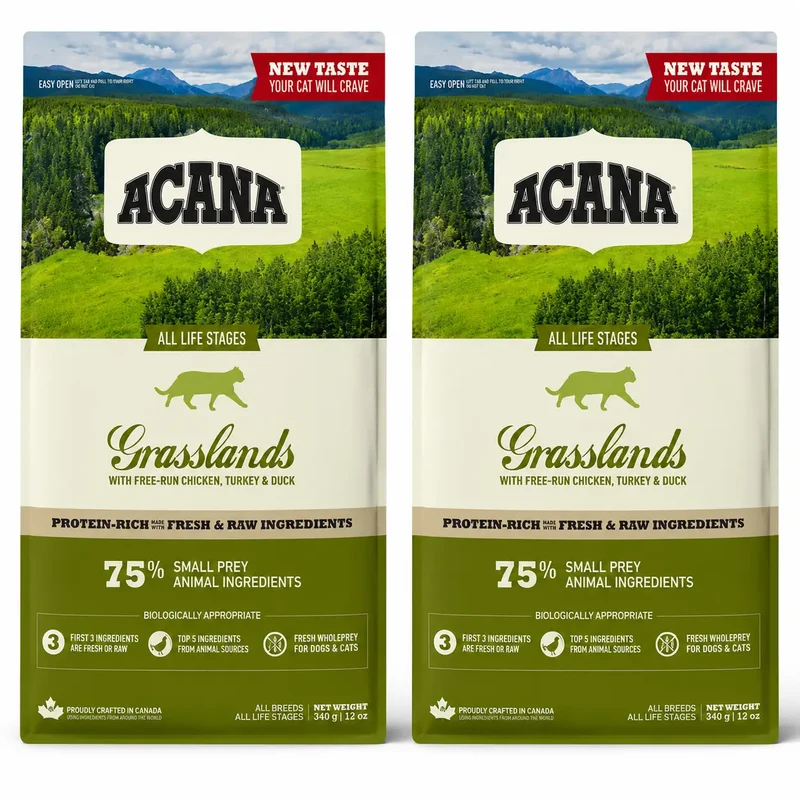 Acana Feline Adult Grasslands 4,5 Kg Alimento para gatos , embalagem 2