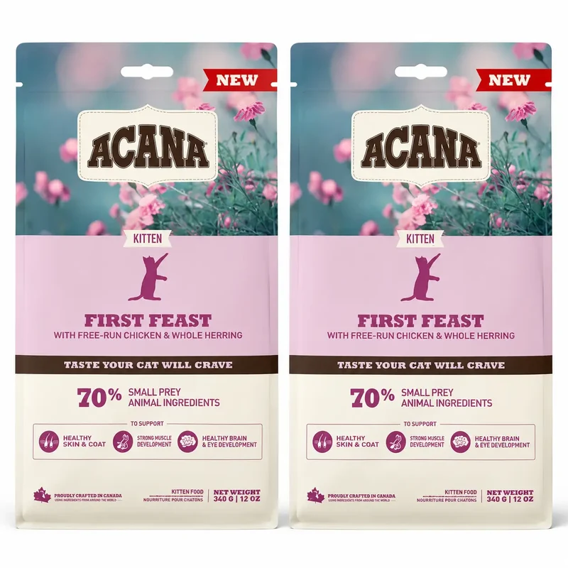 Acana Feline Kitten First Feast 1,8 Kg Alimento para gatos , embalagem 2