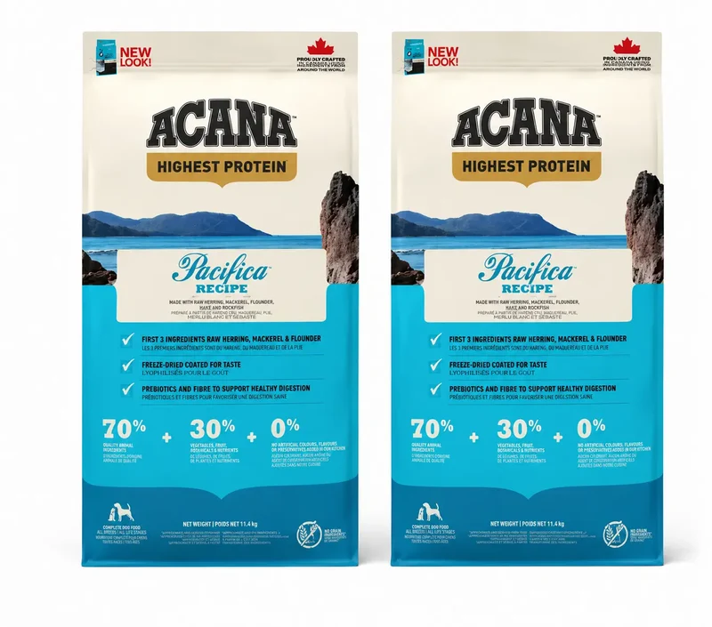 Acana Canine Adult Regionals Pacifica 11,4 Kg Alimento para cães , embalagem 2
