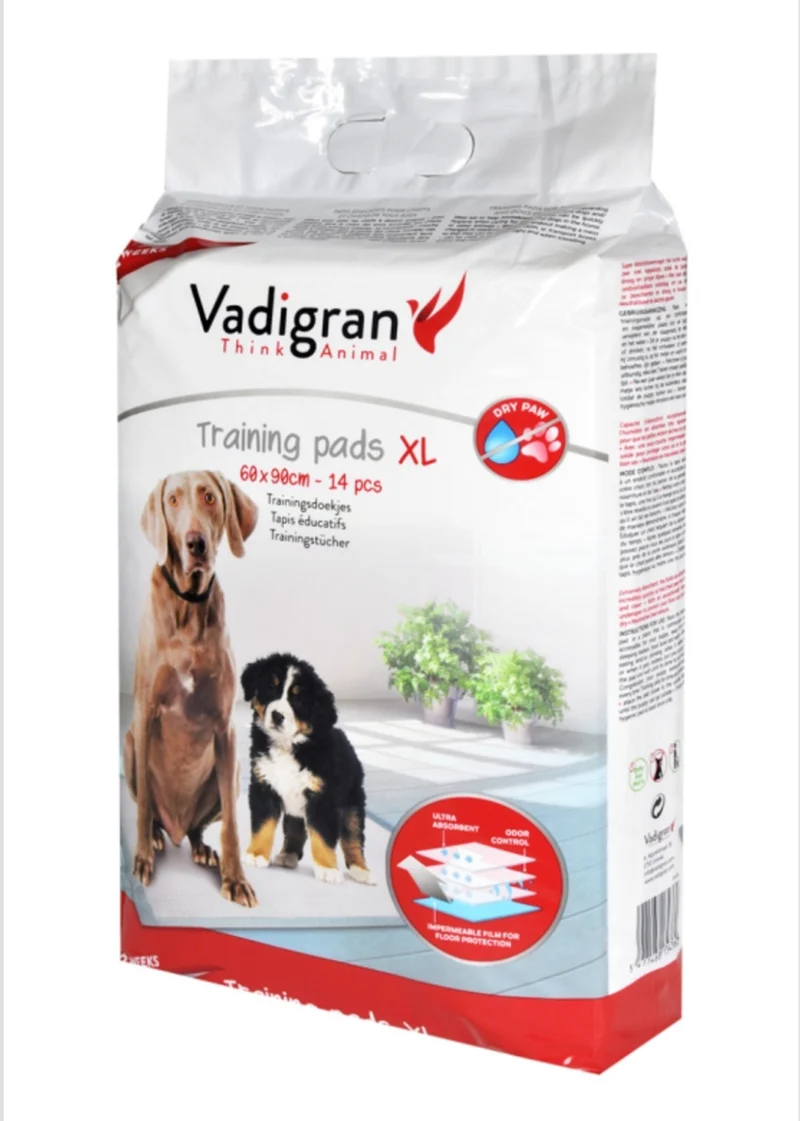 Toallitas Adiestramiento Perro 60X90Cm 14Uds - Vadigran