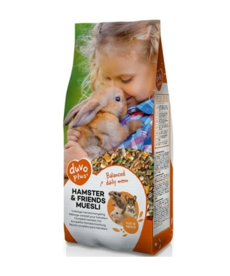 Hamster & Friends Muesli 800 gramos | Duvo+