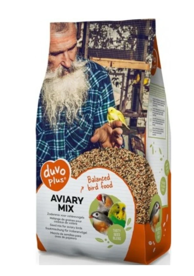 Mezcla para aviario - Todas las aves ornamentales - 20 kg Duvo+