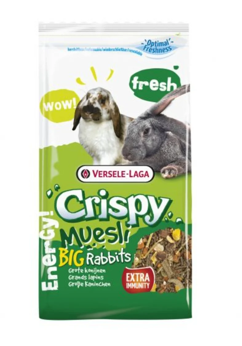 Crujiente Muesli Conejos Grandes 2.75 kg - Versele Laga