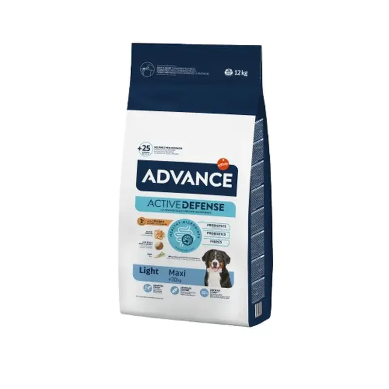 Advance Maxi Light Chicken & Rice 12Kg