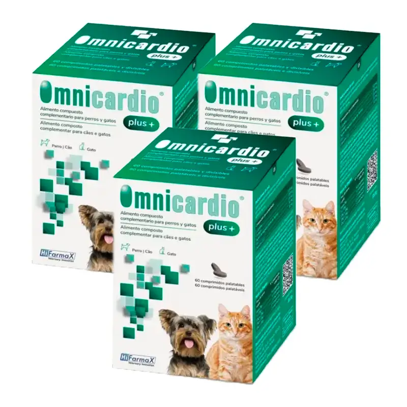 Omnicardio Plus, Pack 3 x 60 Comprimidos