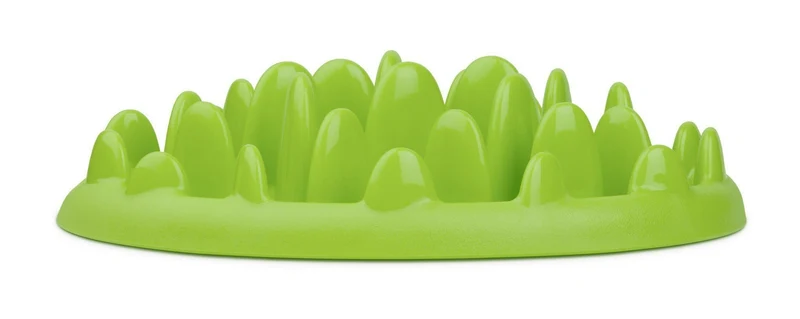 Mini Plato Green Feeder para comer despacio-Perros Chicos o Cachorros