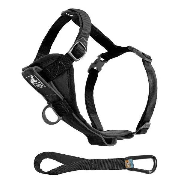 Pechera Negra para Perros para Que Viaje Seguro - Tru-Fit Smart Harness de Kurgo