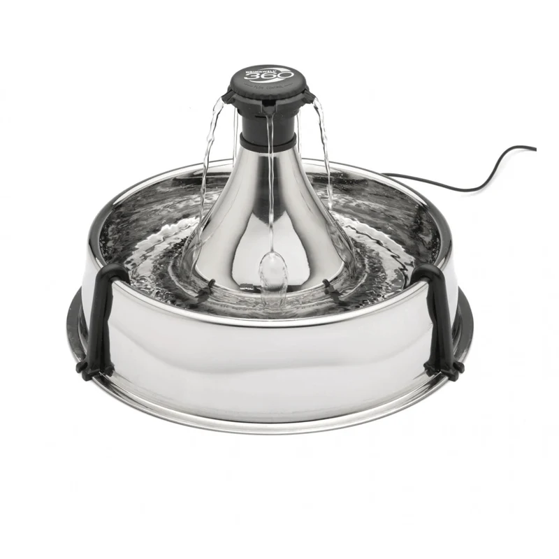 Drinkwell® 360 Stainless Steel Fountain -Fuente de Agua Automática para Perros