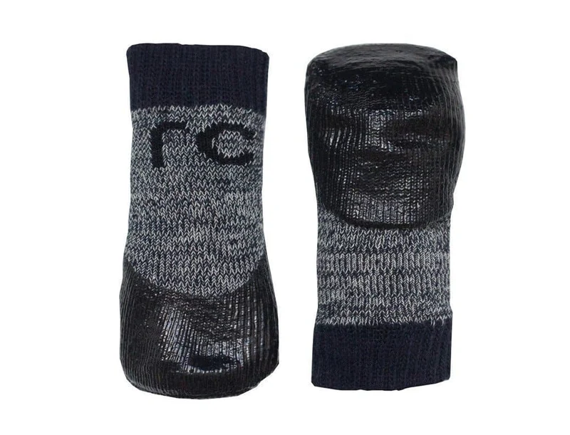 Sport PAWks Negros - Calcetines / Botas para Perros (4 Calcetines)
