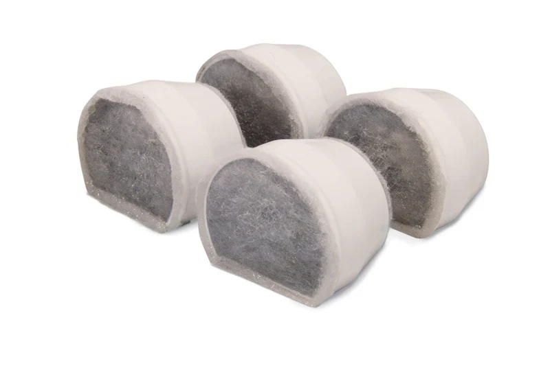 Ceramic Drinkwell® 360 Filtro de Carbono- 4-Pack - Filtros de Repuesto