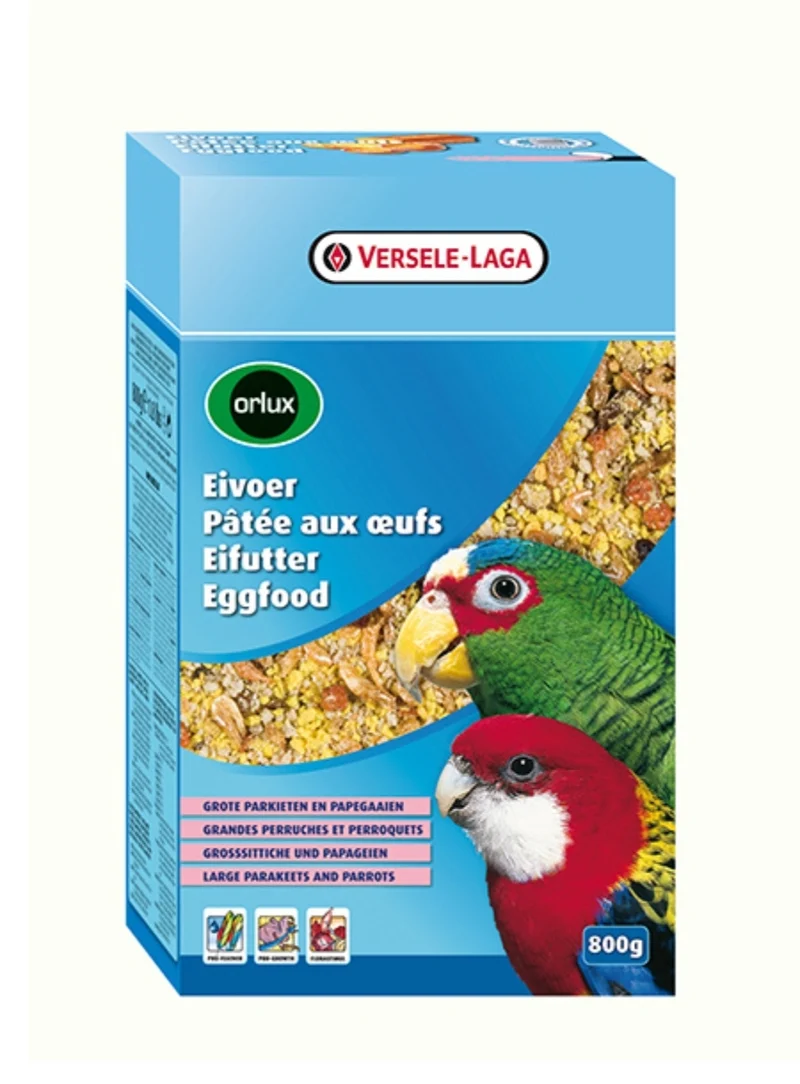 Nutribird Gold Crumble para periquitos y loros grandes, 800 gramos (con cierre de cremallera)
