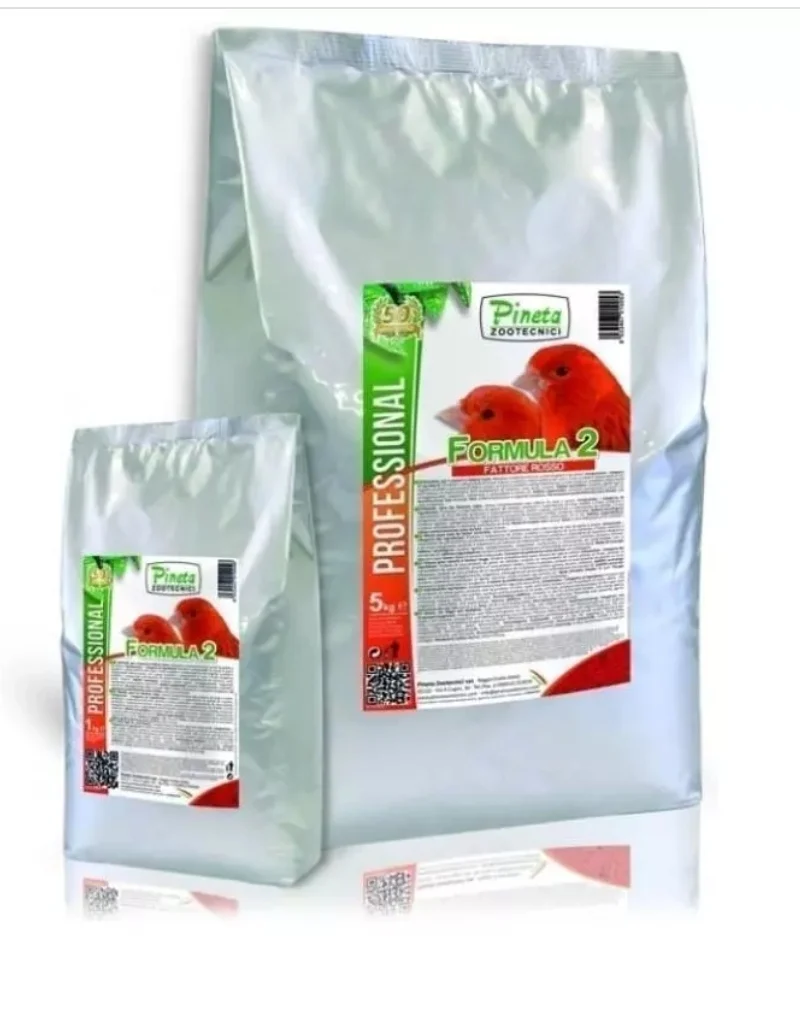 Formula 2 Fattore Rosso 1kg (+ betacaroteno y cantaxantina) - Pineta Zootecnisi