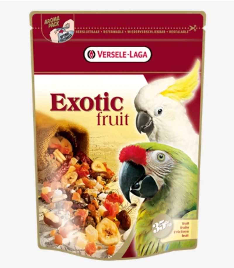 Frutas Exóticas 600 gramos - Semillas Premium - Versele Laga