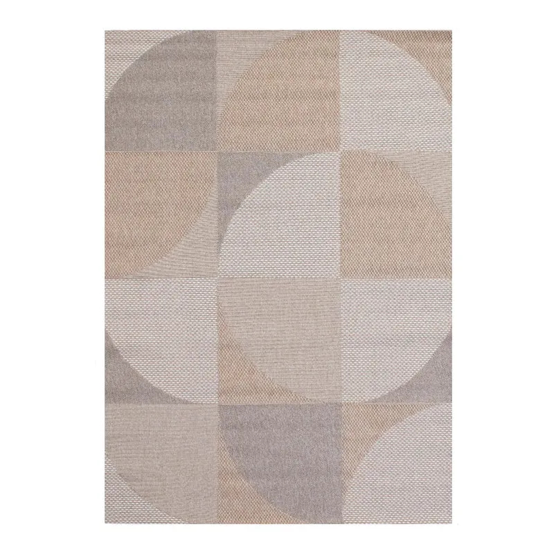 Tapete Grace: imitación yute y fique, texturizado para exterior / interior (39958-500)