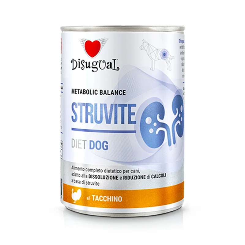 Disugual Lata Diet Struvite de Pavo para Perros
