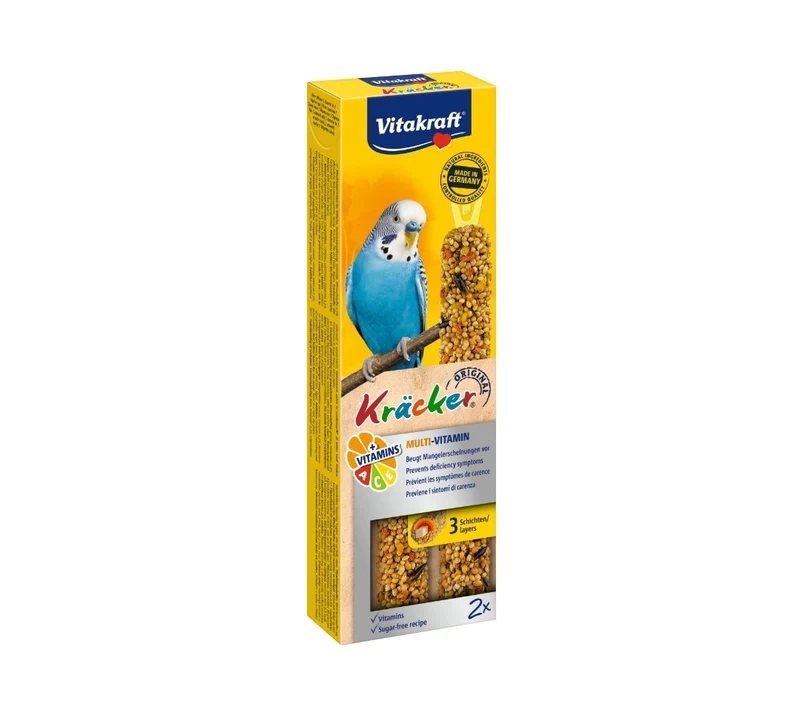 Vitakraft Krackers Periquito Multivitaminas 2 piezas