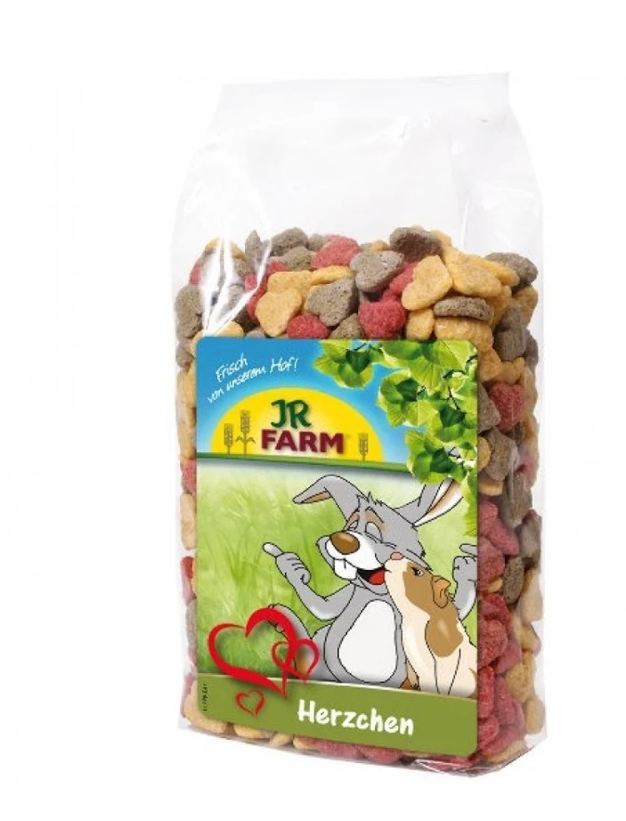 Jr Farm Corazones Alfalfa & Remolacha Roja 200 gramos