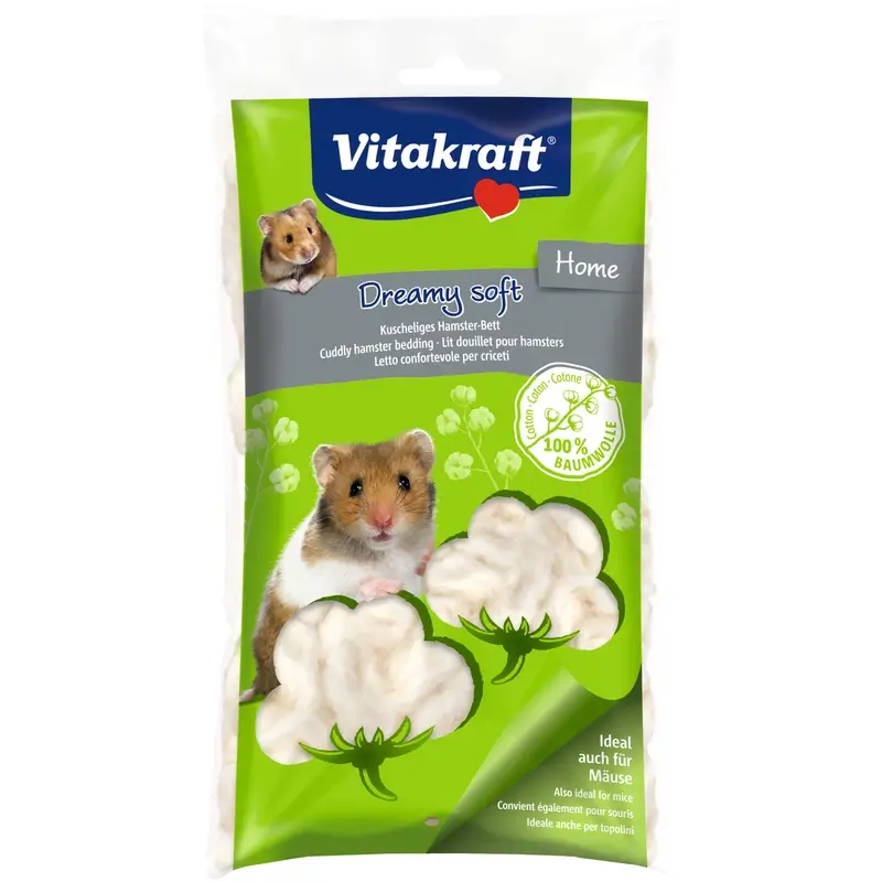 Vitakraft Dreamy Soft Hamster Bed, 20 grams
