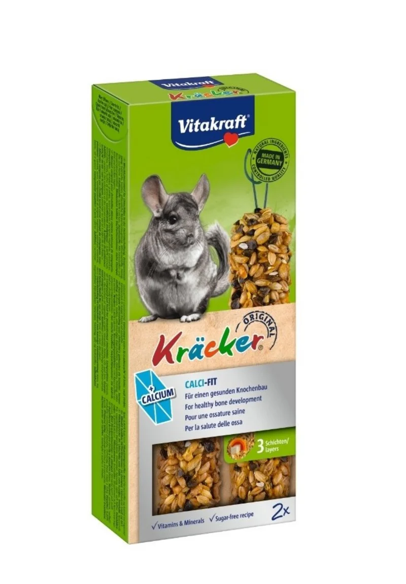 Vitakraft Kracker chinchilla Calci Fit
