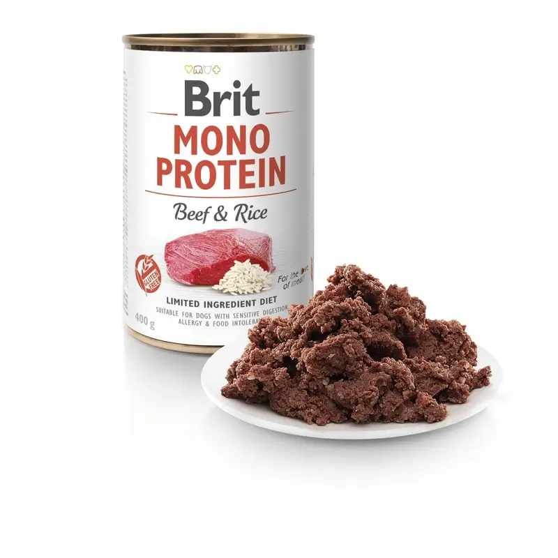 Brit Care Mono Protein Ternera Arroz 6x400g