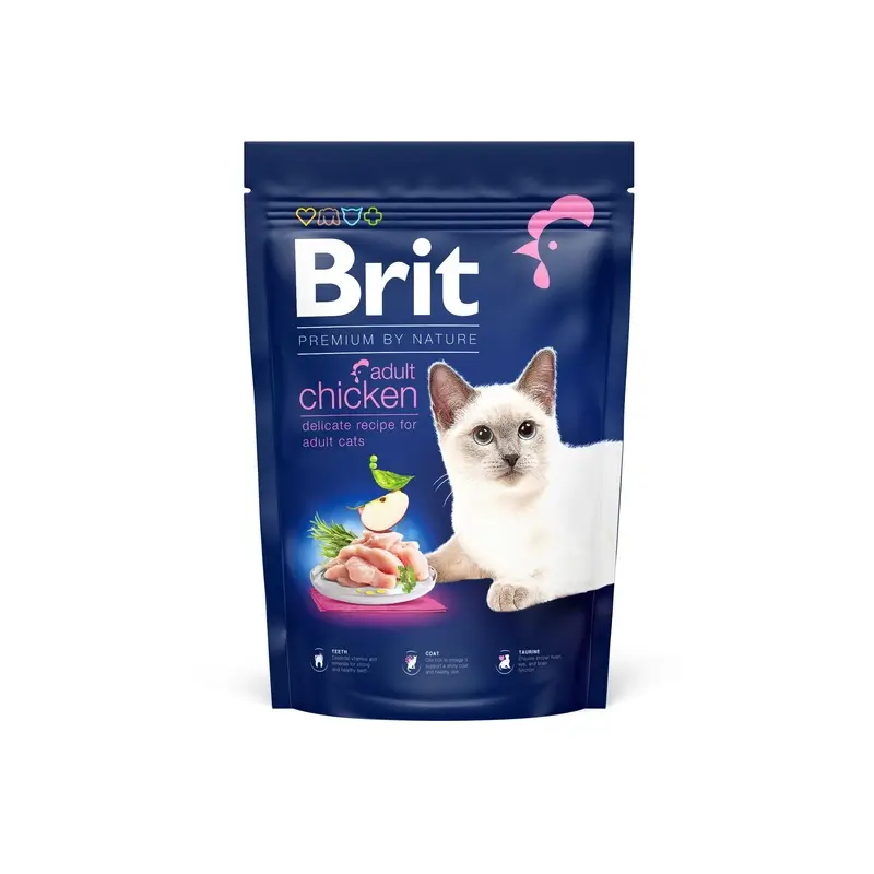 Brit Premium By Nature Gato Adulto Frango 1,5 kg