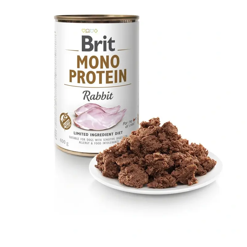Brit Mono Protein Coelho 6x400 g