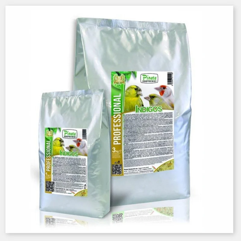 Pasta de huevo Indigos - Jilgueros y jilgueros 3kg - Pineta Zootecnici