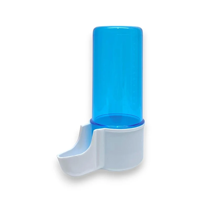 Bebedero base alta 80cc (fuente Eco nº1) azul