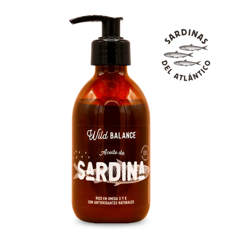 Aceite natural de sardina - Wild Balance