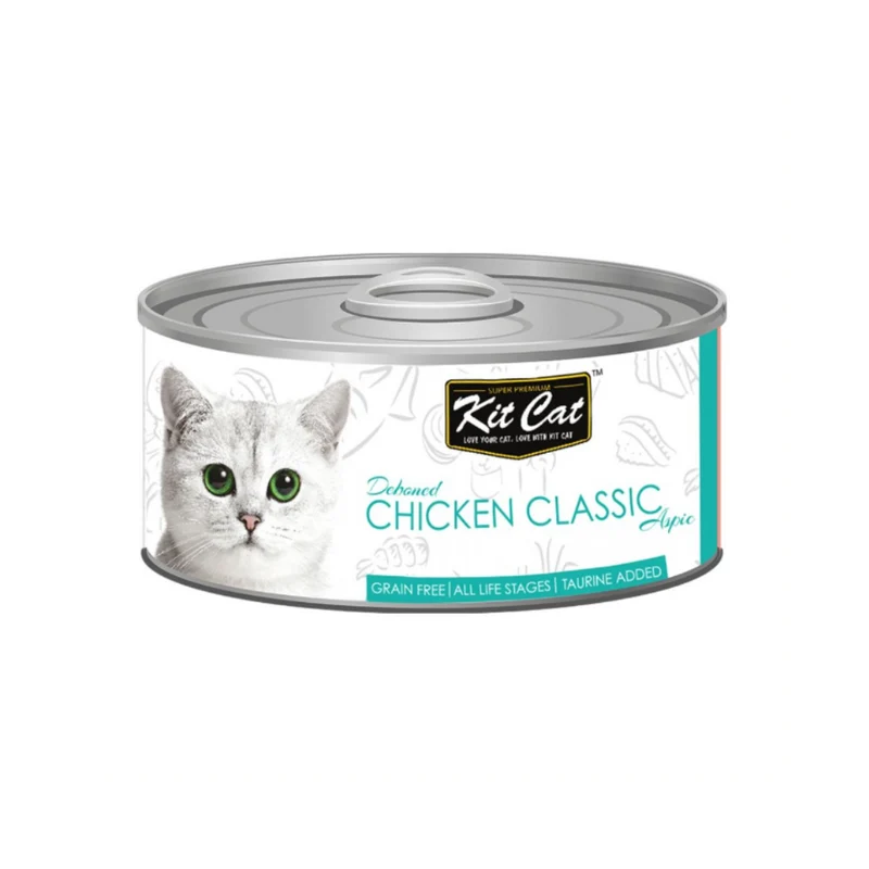 Kit Cat Lata Toppers - Pollo Classic 80g
