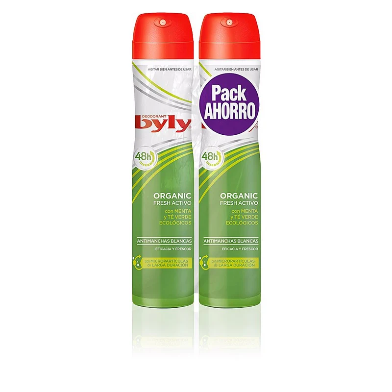Byly Deo vapo orgânico lote extra fresco 2 x 200 ml