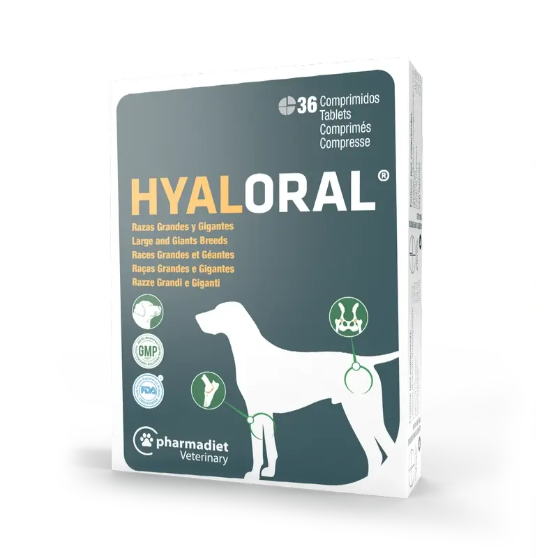 Hyaloral Cão de raça grande e gigante, 36 comprimidos