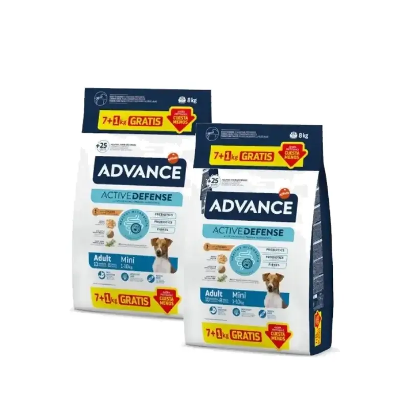 Advance Perros Mini Chicken Pack 2 x 8 kg