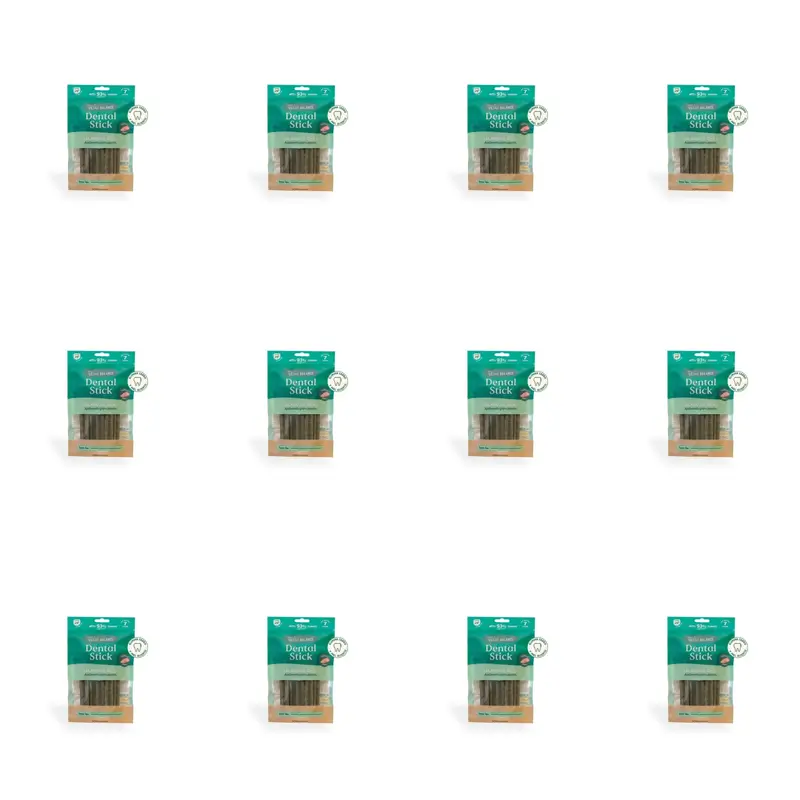 Wild Balance Stick Dental Calming - Antiestrés Para Perros - 7 Sticks M (Unidad) , 100 gramos, Pack de 12