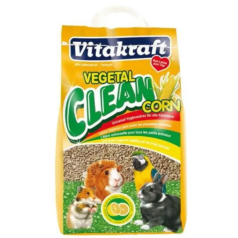 Vitakraft Vegetal Clean Corn Maíz 8 litros, 1 unidad