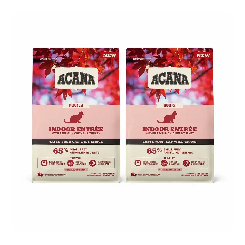 Acana Feline Adult Indoor 1,8Kg pienso para gatos pack 2