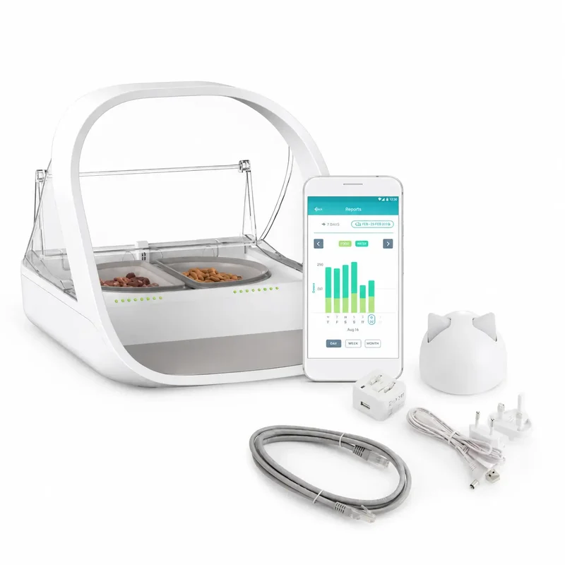 Sure Petcare Surefeed Pack Connect - Comedouro automático com microchip + hub de ligação