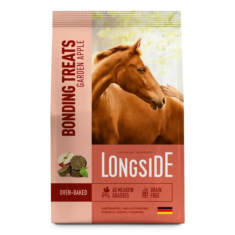 Mealberry Longside Bonding Treats Horses Apple, 500 g