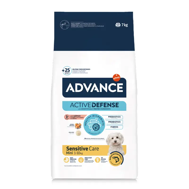 Advance Pienso Para Perros, Mini, Con Salmón, Superpremium, 7 kg