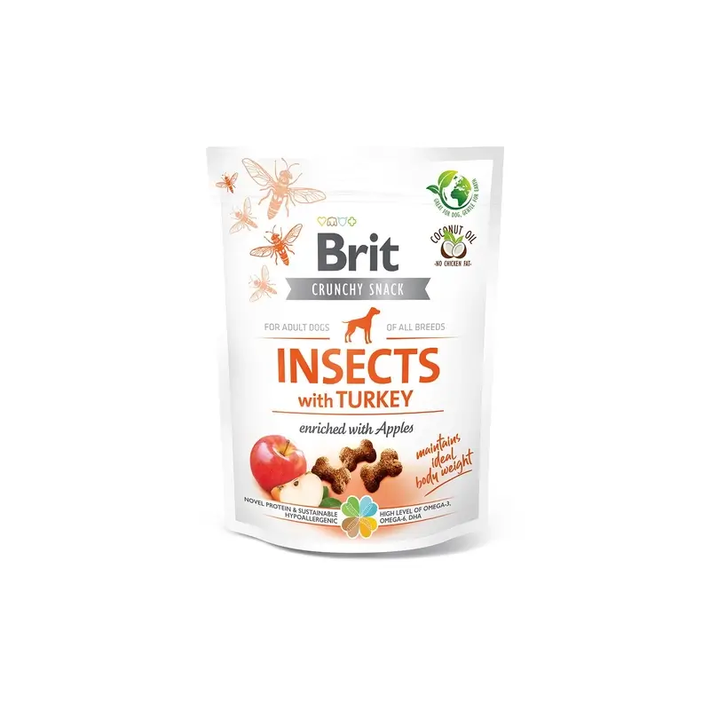 Brit Care Dog Crunchy Insectos Pavo 6x200gr