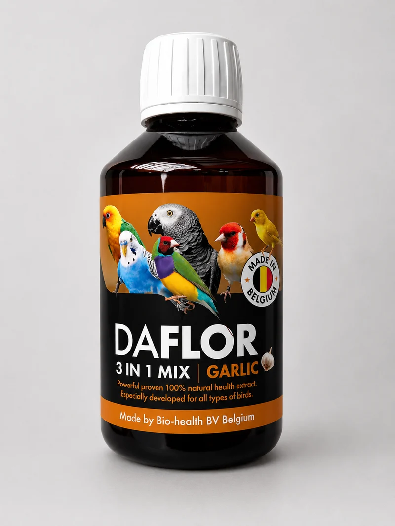 Nuevo Daflor 3 en 1 Mezcla 250 ml - Aves - Con ajo