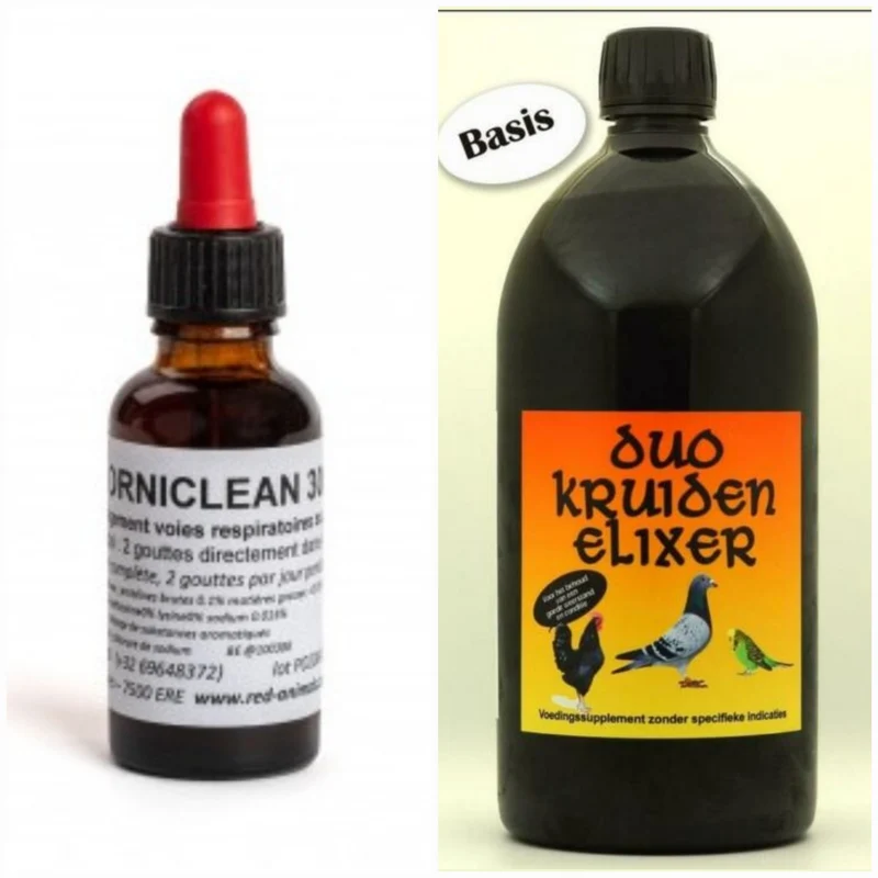 Orniclean 30ml + Duo Elixir Base de Hierbas 1L