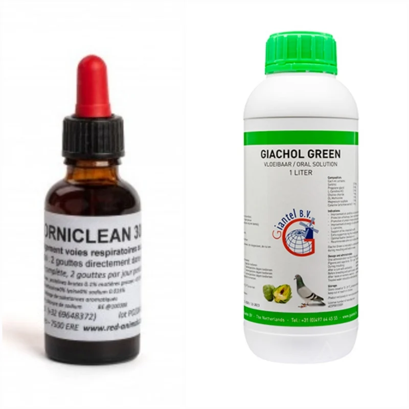 Orniclean 30ml + Verde Giachol 1L