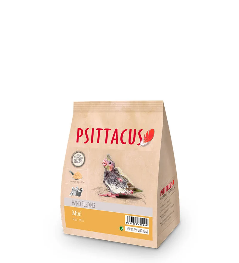 Psittacus Alimento para Manos Mini 350 gramos