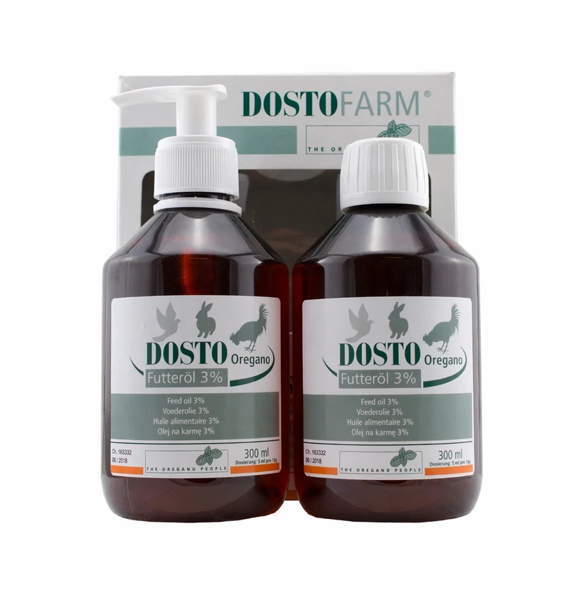 Tollisan Dosto Orégano Aceite Pienso 3% 2x300ml