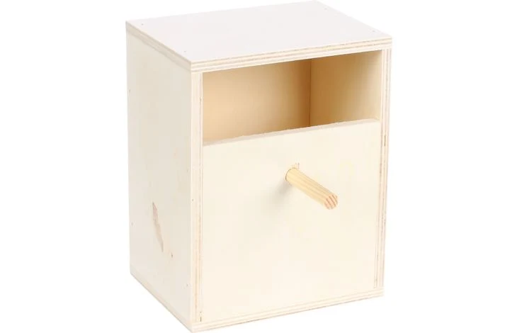 Nido de cría de madera exótica
