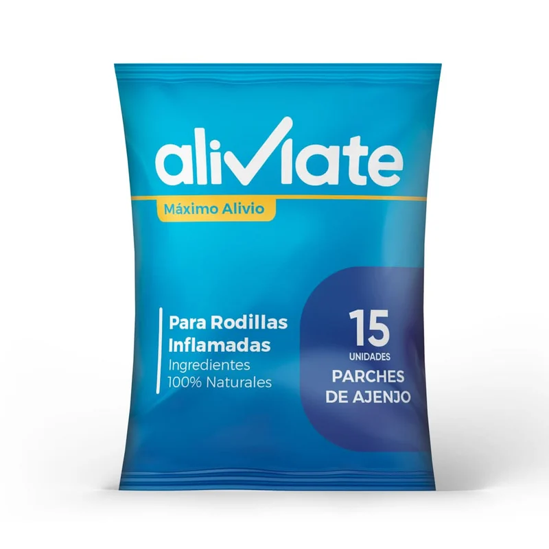 Pack de 15 Parches Analgésico Desinflamantes Aliviate