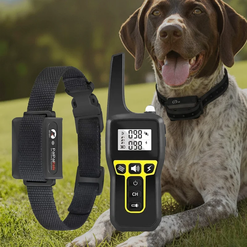 Electric Training Collar for Dogs with Remote, Waterproof and 3 Modes, for Ticks