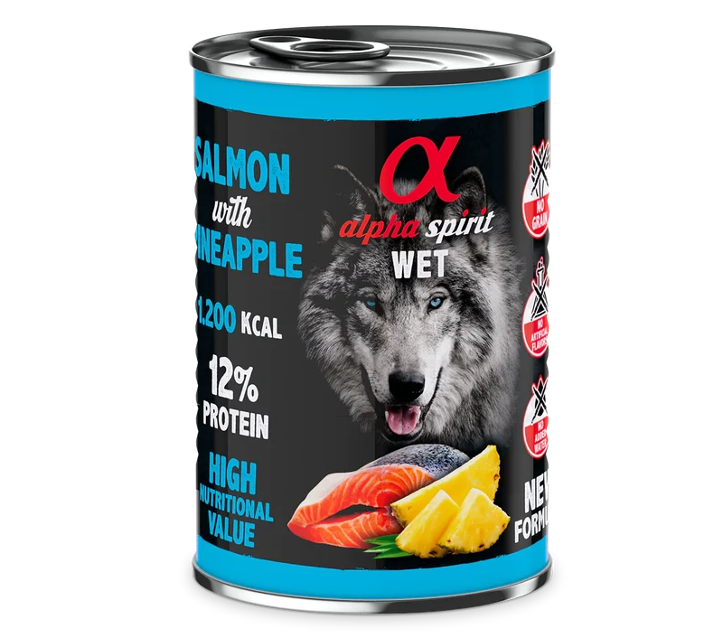 Alpha Spirit: Salmón con piña 🐟🍍
